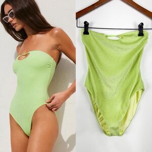 VYB VYB Honeydew Shimmer Nellie One Piece Swimsuit Women’s Sz XS